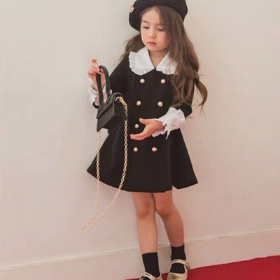【秋装新款】★♪女の子ファッション★♪韓国風★♪長袖★♪ワンピース★♪可愛い子供服★♪