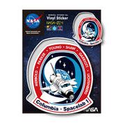 NASAステッカー Columbia ロゴ エンブレム 宇宙 スペースシャトル NASA014 グッズ