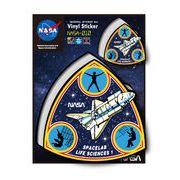 NASAステッカー ロゴ エンブレム 宇宙 スペースシャトル NASA010 グッズ