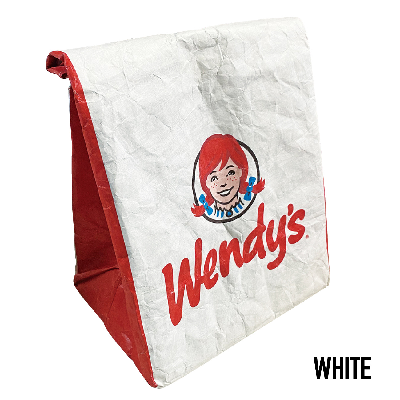 ウェンディーズ 保冷 保温 ランチ バッグ【ホワイト】Wendy's LUNCH BAG【WHITE】