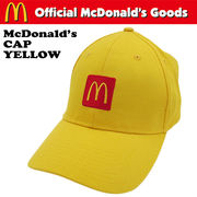 McDonald's CAP 【マクドナルド キャップ】【YELLOW】