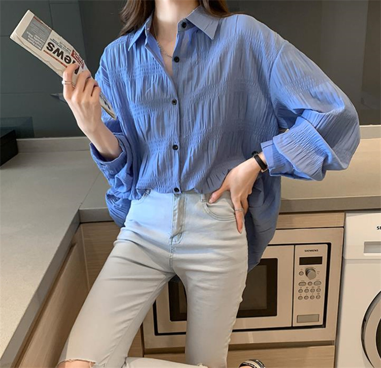シャツできれいめに仕上げる 韓国ファッション 快適である 気質 スリム ブラウス エレガント Www Watsons Biz Id