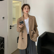 【2022年秋新作】大人気　韓国ファッション　レディース　ジャケット　通勤　シンプル