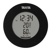 タニタ(TANITA) 〈温湿度計〉デジタル温湿度計 TT-585-BK(ブラック)