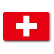 SK217 国旗ステッカー スイス SWITZERLAND 100円国旗 旅行 スーツケース 車 PC スマホ