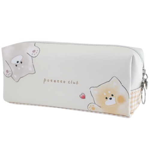 【ペンケース】ぽてっとくらぶ BOXペンケース ぽてしば