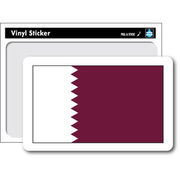 SK200 国旗ステッカー カタール Qatar 国旗 PC スマホ スーツケース