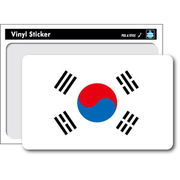 SK190 国旗ステッカー 韓国 Korea 国旗 PC スマホ スーツケース