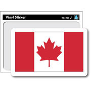SK184 国旗ステッカー カナダ Canada 国旗 PC スマホ スーツケース