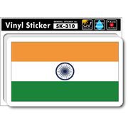SK310 国旗ステッカー インド INDIA 国旗 PC スマホ スーツケース