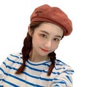 2021秋冬新作 秋冬帽子 レディース用帽子 ベレー帽  韓国ファッション  6色