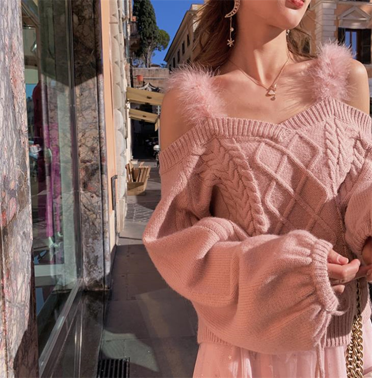 雑誌やsnsで話題 韓国ファッション ショルダー オフショルダー ベアトップ ニットトップス Www Watsons Biz Id