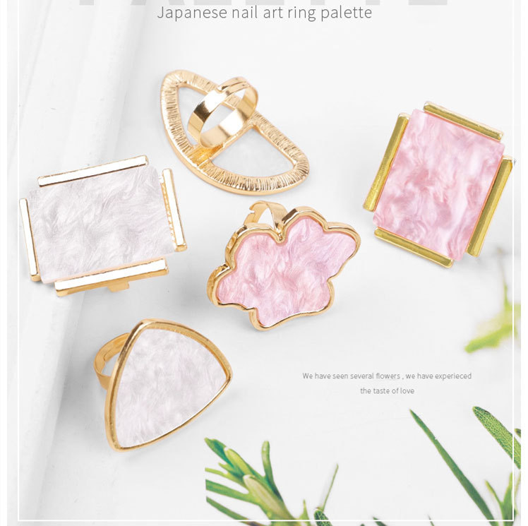 リングパレット ネイルパレット パレット ネイルアート ネイル用品 ジェルネイル用品 ネイル雑貨 6色 美容 健康 株式会社 大豊 問屋 仕入れ 卸 卸売の専門 仕入れならnetsea
