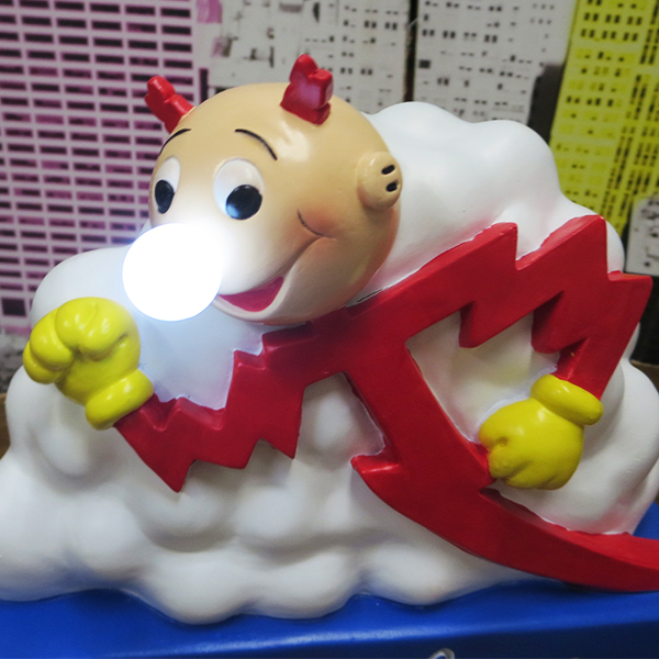アメリカンフィギュア with LED Light レディキロワット 【REDDY