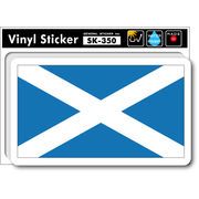 SK350 国旗ステッカー スコットランド SCOTLAND 国旗 PC スマホ スーツケース
