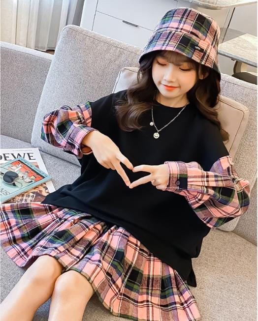 韓国風子供服 新入荷 キッズ女の子 スウェット スカート 帽子 セットアップ 110 170 サンシャイン国際商事 株式会社 問屋 仕入れ 卸 卸売の専門 仕入れならnetsea