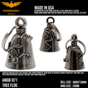 ガーディアンベル　ラッキーベル　バイカー　キーホルダー　お守り　GUADIAN BELL USA