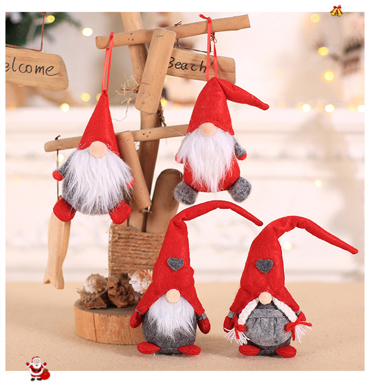 Christmas限定 サンタ 玩具 マスコット おもちゃ デコレーション クリスマス用品 ツリー 壁 店舗