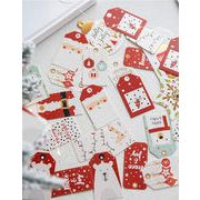 Christmas限定 クリスマスカード チャーム メッセージカード ひとことメッセージ ギフト プレゼント