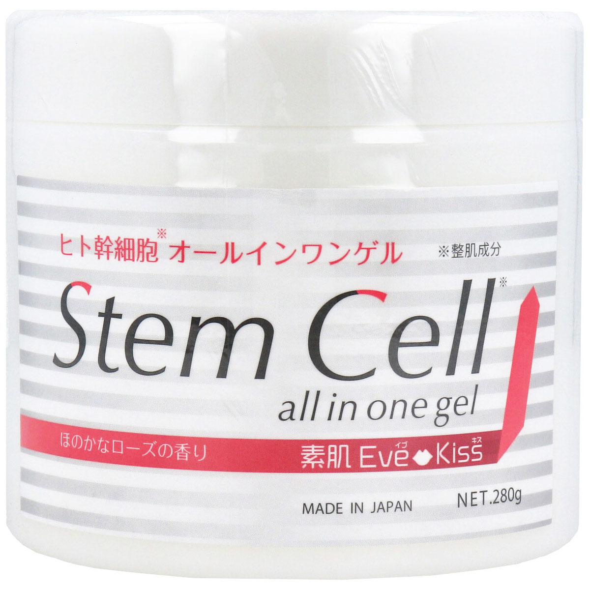ヒト幹細胞オールインワンゲル Stem Cell STオールインワンゲル ほのかなローズ 280g