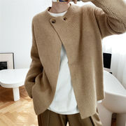 韓国ファッション セーター 怠惰な風 デザインセンス ニット カーディガン コート