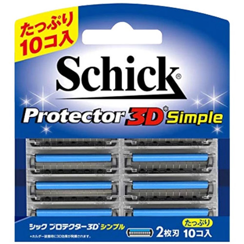 シック・ジャパン プロテクター3D シンプル 替刃（10コ入）