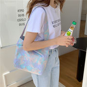 韓国スタイル 大容量 ワンショルダーバッグ 学生 ショッピング袋 レディース トートバッグ エコバッグ