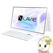 [予約]ＮＥＣ 23.8型 液晶一体 デスクトップパソコン LAVIE 2335/CAW ファインホワイト PC-A2335CAW