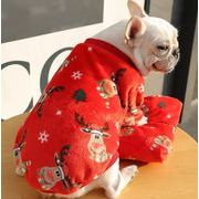 秋冬新作 小型犬服★超可愛いペット服★犬用★ペット用品★ネコ雑貨 闘牛犬用 クリスマス