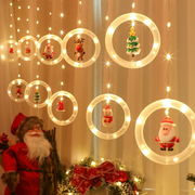 照明 クリスマス 送料無料 リングライト 装飾 LED イルミネーション オーナメント USB 超豪華