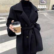 人気商品 両面の着用 カシミヤ コート 短いスタイル 秋冬新作 ポンチョ チェスターコート