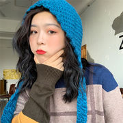 激安セール 気質 sweet系 耳の保護 ニット帽 バンディング ピュアカラー 雷鋒キャップ おしゃれな