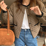 ins超人気 ★ヒシガダ  ラウンドネック★ジャケット コート