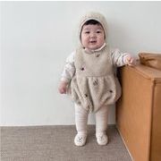 ins 韓国 秋冬新作  ins 子供服 大きいPP靴下小さい熊 洋気 足ズボン