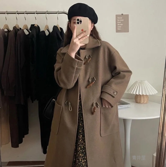 Ins新作 チェスターコート レディース コート ロングコート チェスターコート 暖かい 秋冬服 2色 Www Watsons Biz Id