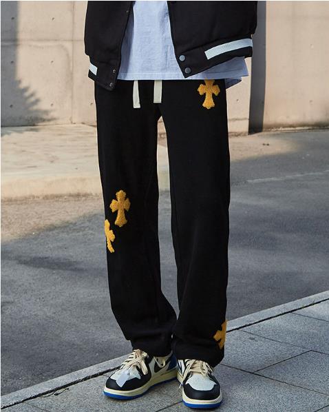 単品販売 受注生産 メンズファッション 刺繍入り ロングパンツ 男女兼用 ストリート系 ボトムス 春秋冬 新作 全2色 Www Russkijmir Org