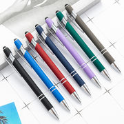 ボールペン サインペン ノック式 金属製ボールペン 創意文具  文房具 プレゼント ギフト