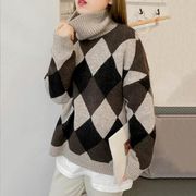 秋と冬新作　韓国のレディースニット  ファッションセーター トレンディなオールマッチセーター