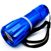 【訳ありアウトレット】LEDライト ハンディライト ブルー　LED9PENB