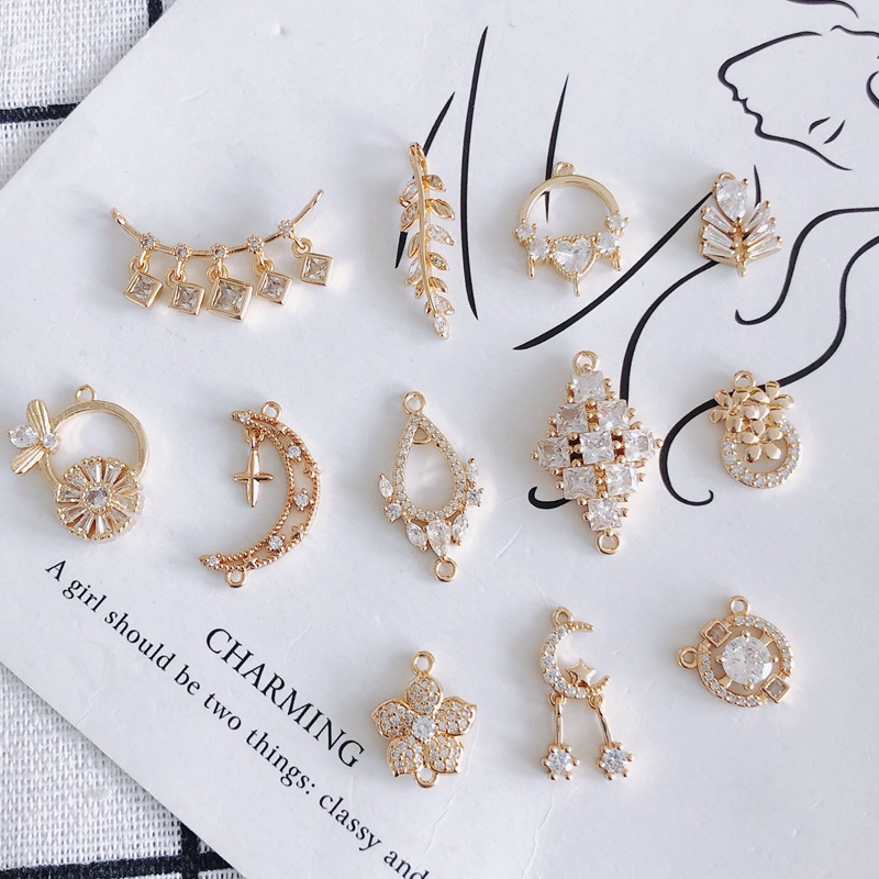 デコパーツ 月 ムーン 星 スター ハンドメイド 猫 アクセサリーパーツ 蜂 トナカイ 花 フラワー ビジュー