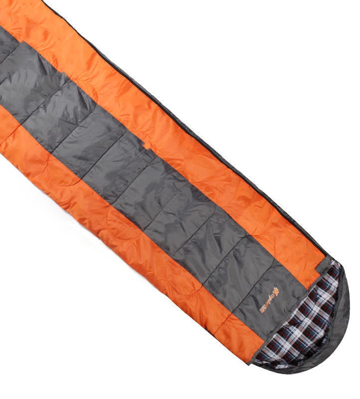 戸外キャンプ寝袋、秋冬に内胆を厚くし、キャンプに保温して防寒して寝袋を積む