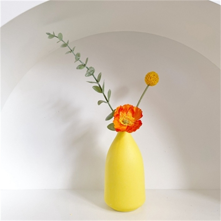 当店のおすすめ 装飾 リビング フラワーアレンジメント 陶製の花瓶 花器 デスクトップデコレーション