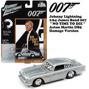 JOHNNY LIGHTNING 1:64 James Bond 007 NO TIME TO DIE Aston Martin DB5 Damage Ver. ミニカー