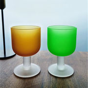 ガラス ウォーターカップ レトロ ワイングラス クリエイティブ 家庭用 大人気
