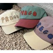 韓国風新入荷★キッズファッション　帽子　キャップ　3色