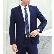 品質自信あり 宴会場 結婚式 コート ユース 職業 韓国版 スリム ビジネス カジュアル スーツ 男性