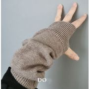 レディース 手袋 アームカバー 毛糸