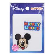 【ワッペン】ミッキーマウス ワッペン2枚セット フェイス ロゴ