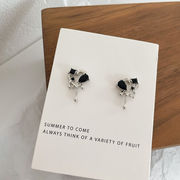 ピアス　アクセサリー　ハート　個性　シルバー925ポスト　韓国ファッション