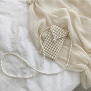 真珠 ミニ レトロ 手作り 小さい新鮮な sweet系 バッグ ショルダーバッグ